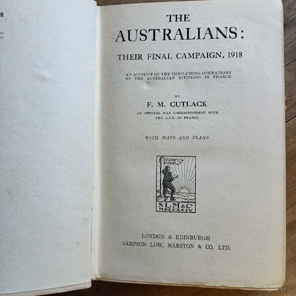 The Australians final campaign title page