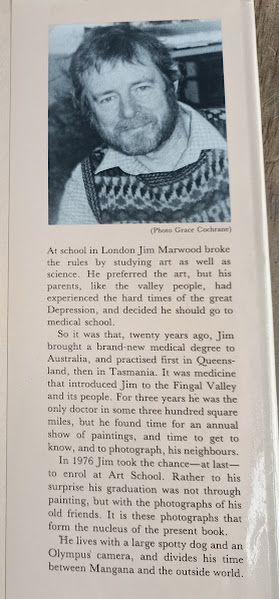 Author bio from Valley People photography by Jim Marwood