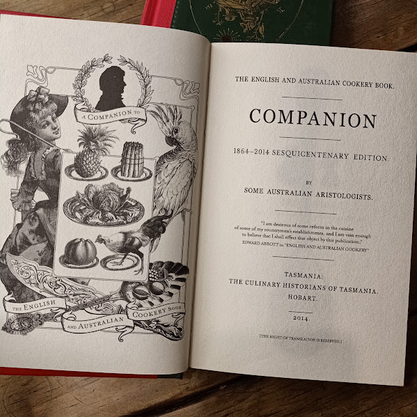 Title page of Companion to English Australian Cookery Book