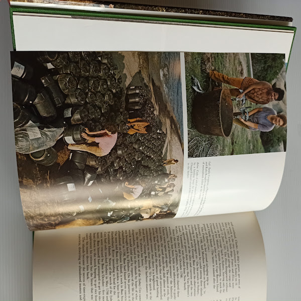Sample colour photo page from Islands of Bass Strait by Patsy Adam-Smith