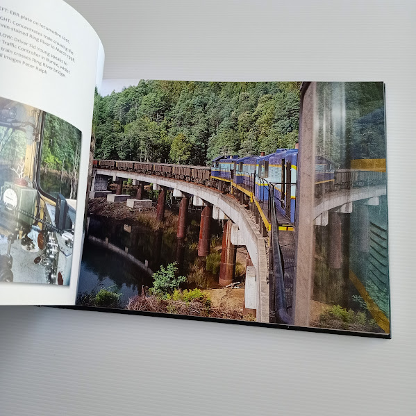 Railways of Tasmania's Wild West sample page