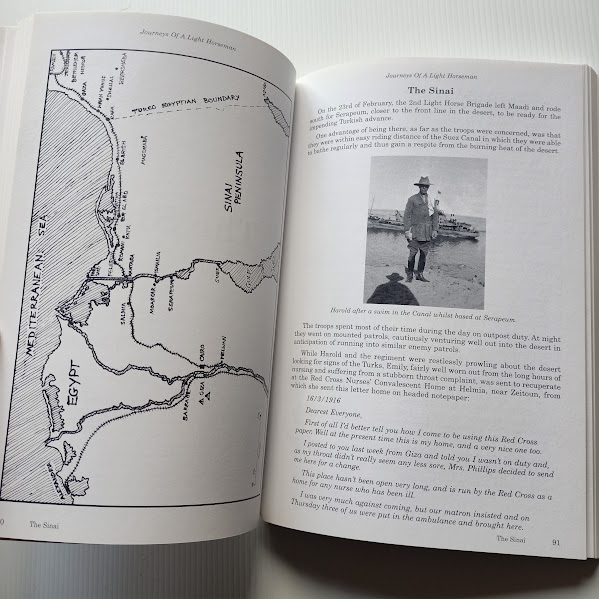 Sample page from Journeys of a Light Horseman