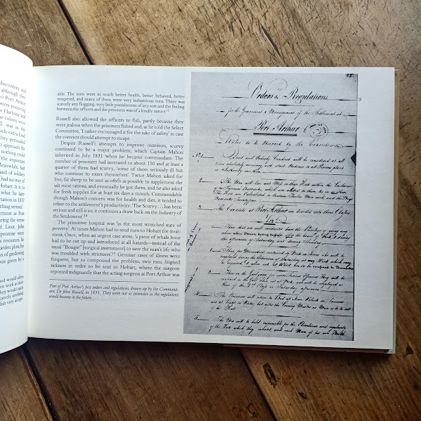 Sample page from Port Arthur A Place of Misery