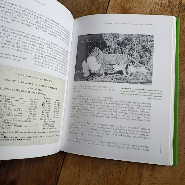 Sample page 3 from Tasmanian Tiger.... a lesson to be learnt