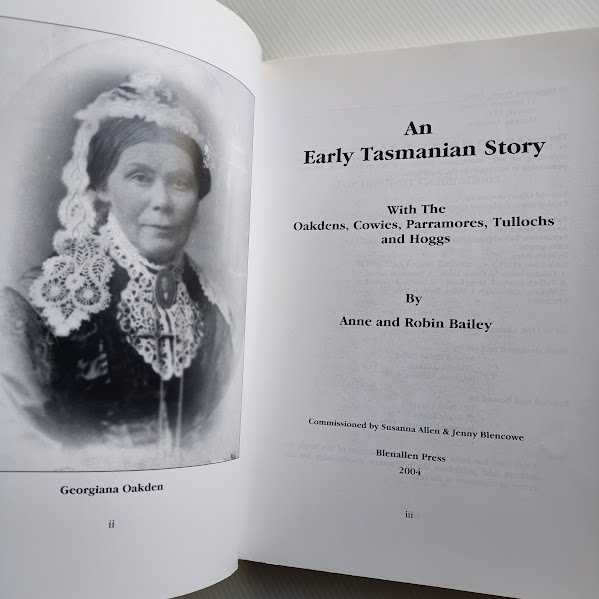 Title Page An Early Tasmanian Story