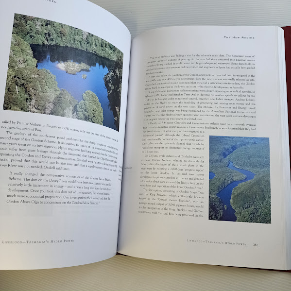 Sample page 3 Lifeblood Hydro History Tasmania by Lupton