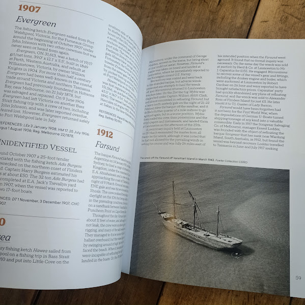 Sample page 3 Shipwrecks of the Furneaux Group
