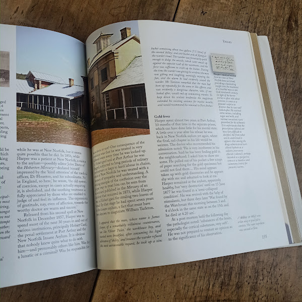 Sample page from book Exiled Port Arthur Convict Photographs