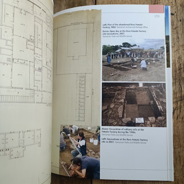 Illustration from Convict Places Guide to Tasmanian Sites