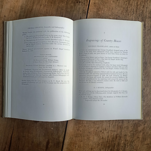 Sample text pages Engravers of Van Diemen's Land