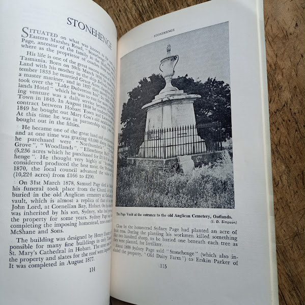Sample page 2 Weeding's A History of the Lower Midlands, Tasmania