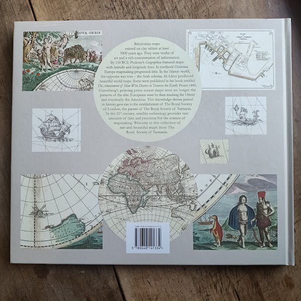 Back Cover from Mapping Van Diemen's Land