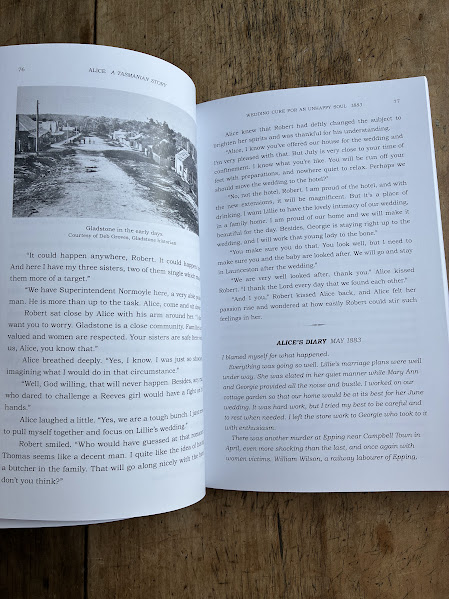 Sample page from Alice a Tasmanian Story by Jacinta Crealy