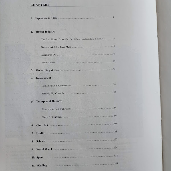 Contents History Dover Port Esperance Vol2