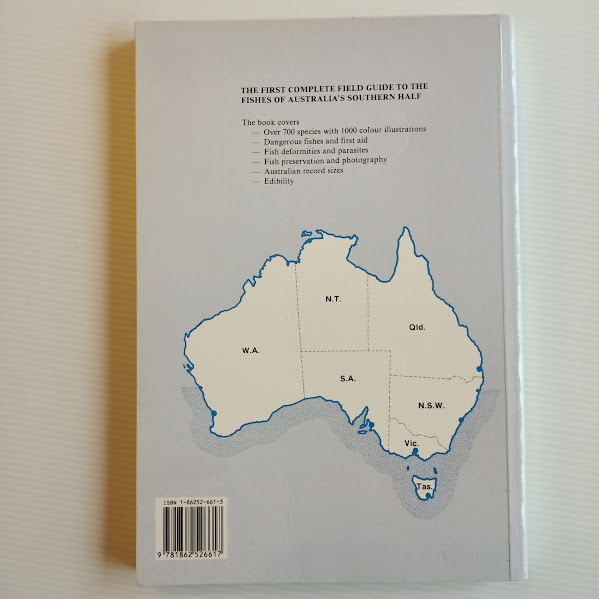 Back cover Sea Fishes of Southern Australia