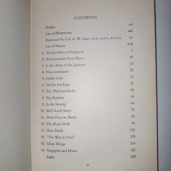 Contents While History Passed