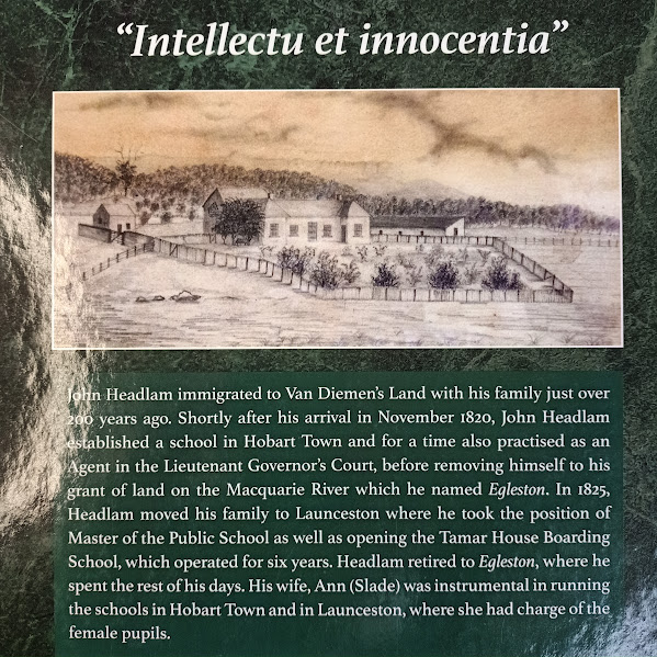 back cover of The Legacy of John Headlam family history book