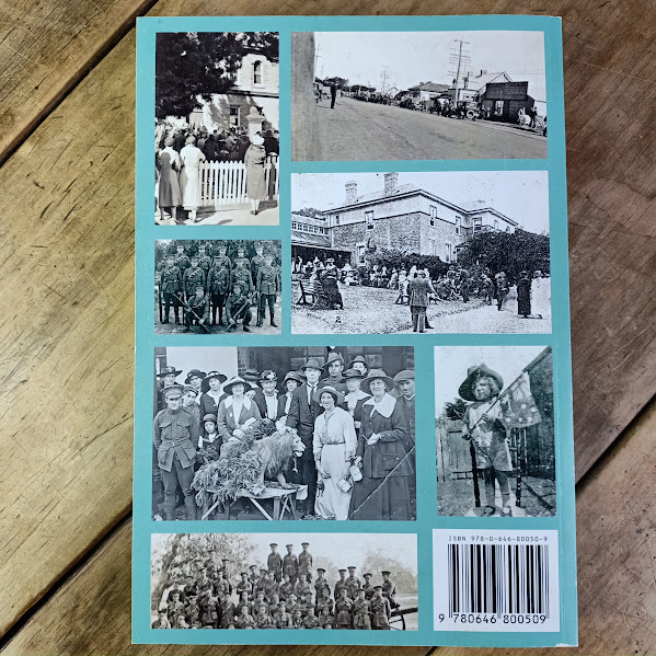 Back cover from Behind the Names Oatlands Memorial WWI