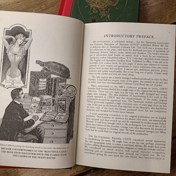 Sample page 1 English Australian Cookery Book plus Companion Book