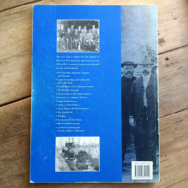 Back cover History Dover Port Esperance Vol2