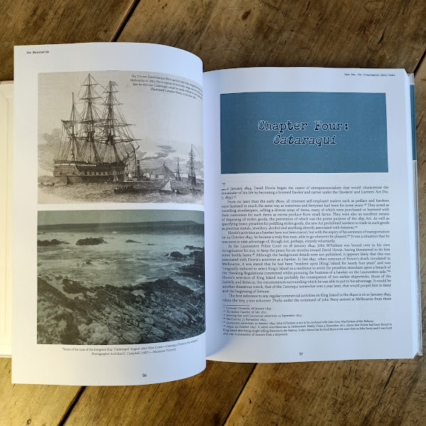 Sample illustrated Cataraqui page from The Straitsfolk