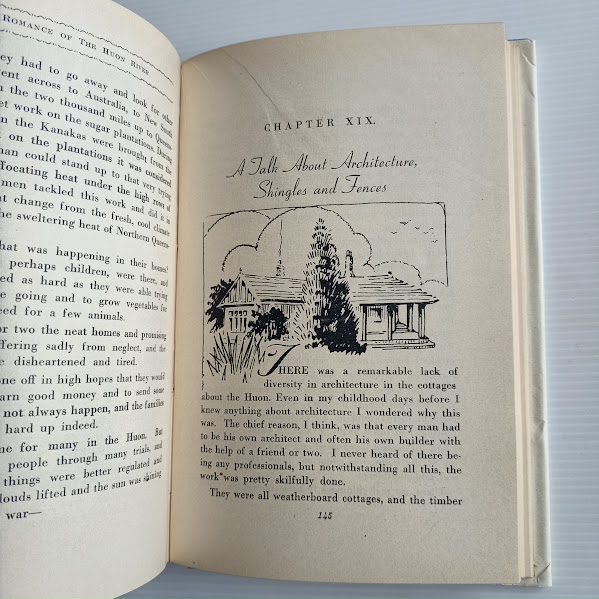 Sample page from Romance of the Huon River c1945