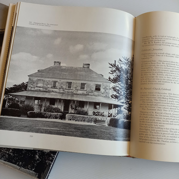 Vol2 sample page Campania House Early buildings southern Tasmania