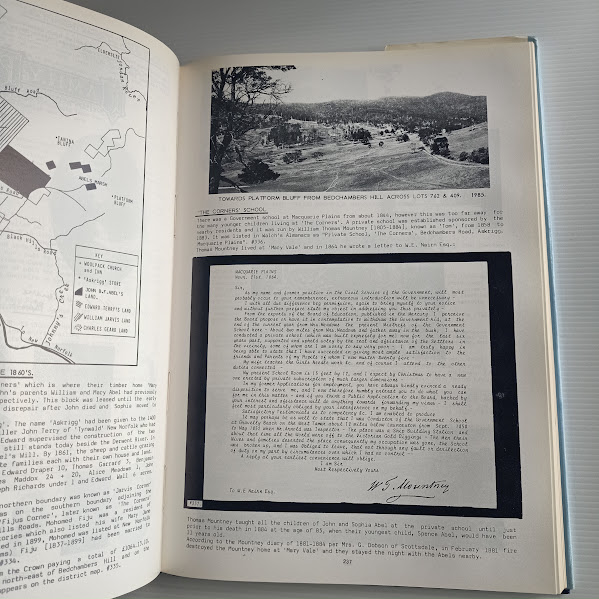 Sample illustrated page from The Norfolk Settlers