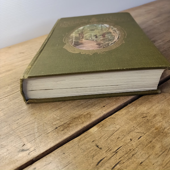 Bottom edge of pageblock of Handbook of Tasmania 1914