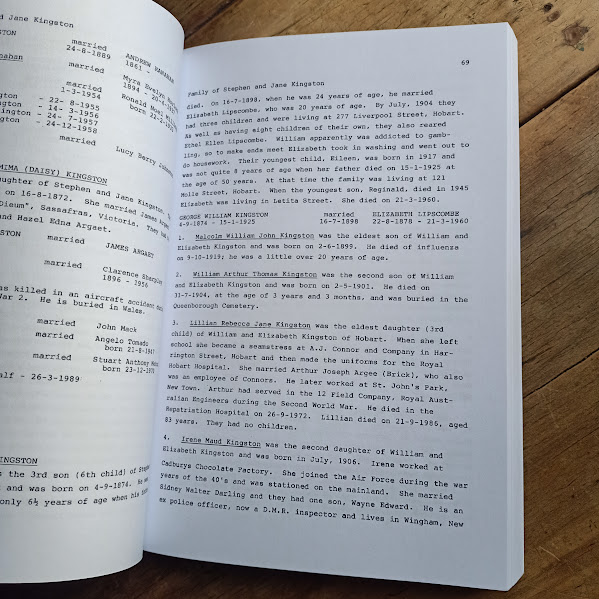 Around the Ragged Tier family history