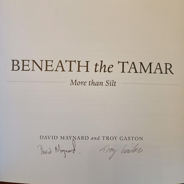 Beneath the Tamar signed title page