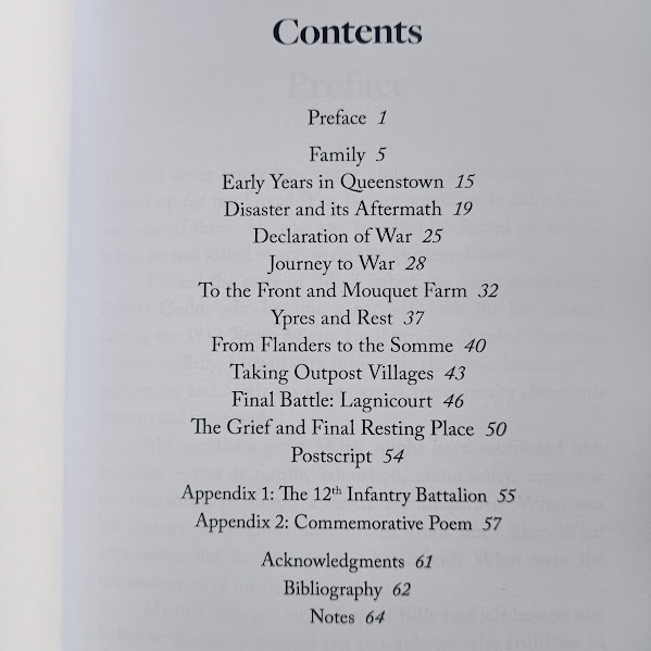 Billy Gadd Queenstown contents