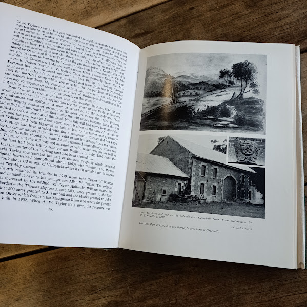 Campbell Town Tasmania history page sample