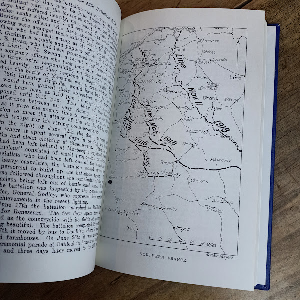 Chronicle of the 45th Battalion sample page