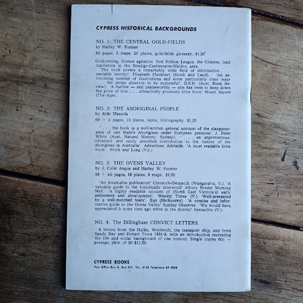 Dillingham convict letters back cover
