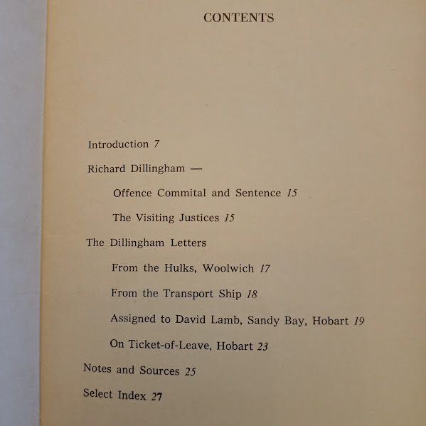 Dillingham convict letters contents
