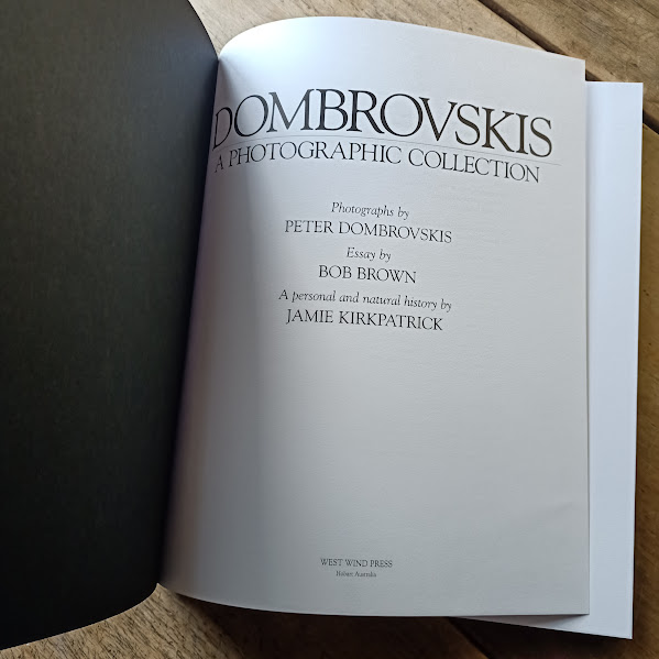 Dombrovskis A Photographic Collection title page