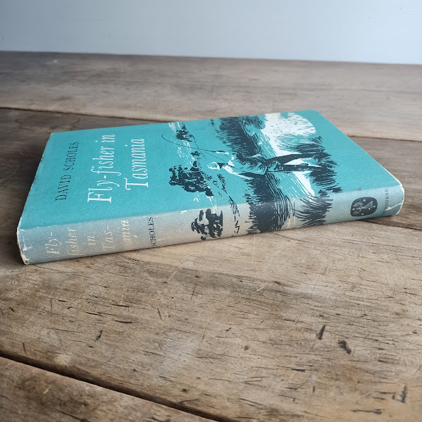 Fly-Fisher in Tasmania 1961 spine