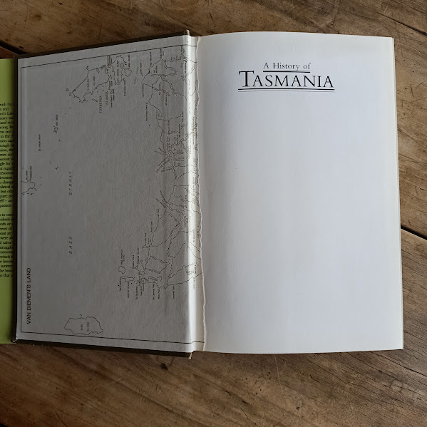 A History of Tasmania vol 2 only first page removed