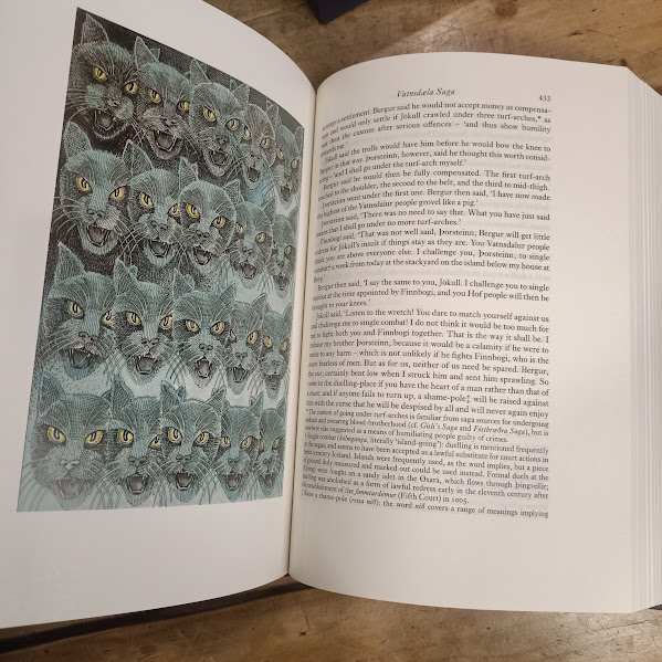 Folio Society Icelandic Sagas volume 2 sample page