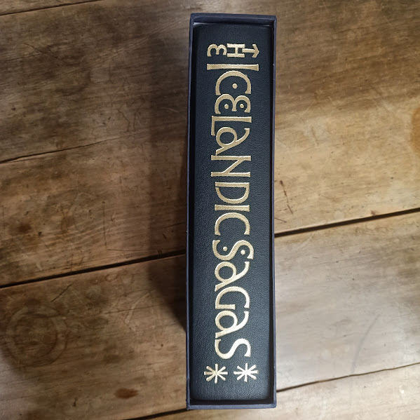 Folio Society Icelandic Sagas volume 2 spine