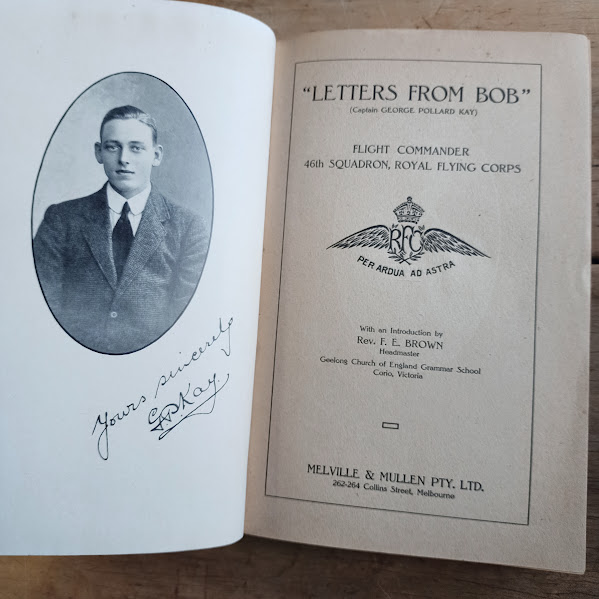 Letters from Bob title page