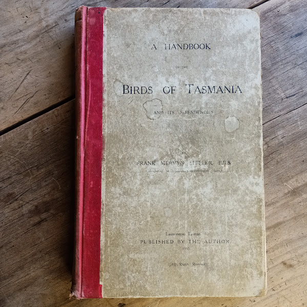 Littler Handbook of the Birds of Tasmania and its dependencies cover