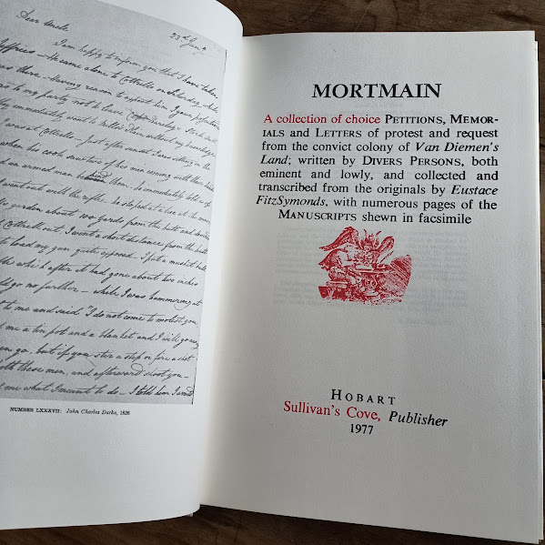 Mortmain title page