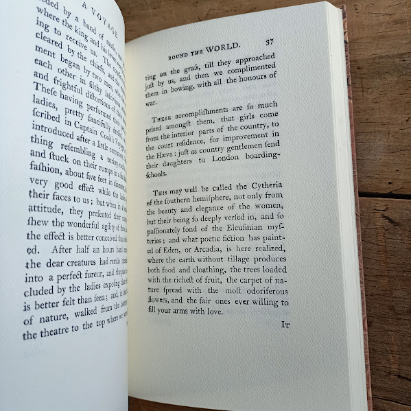 Voyage of the Pandora sample page