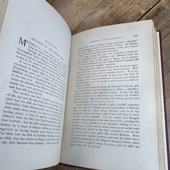 Story of a Battalion sample page