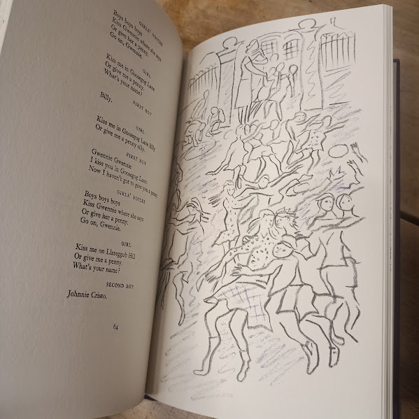Folio Society Under Milk Wood illustration