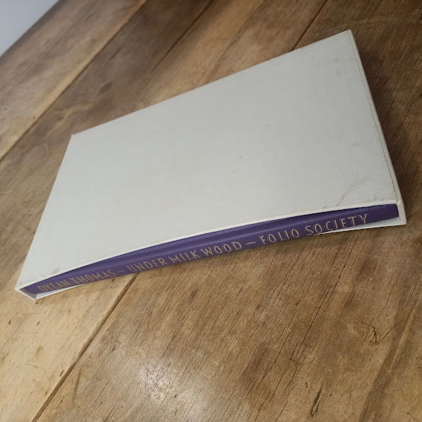 Folio Society Under Milk Wood spine