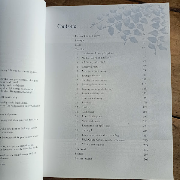 UpRiver contents