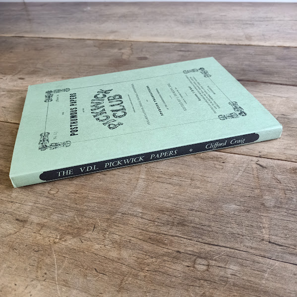 VDL Pickwick Papers spine